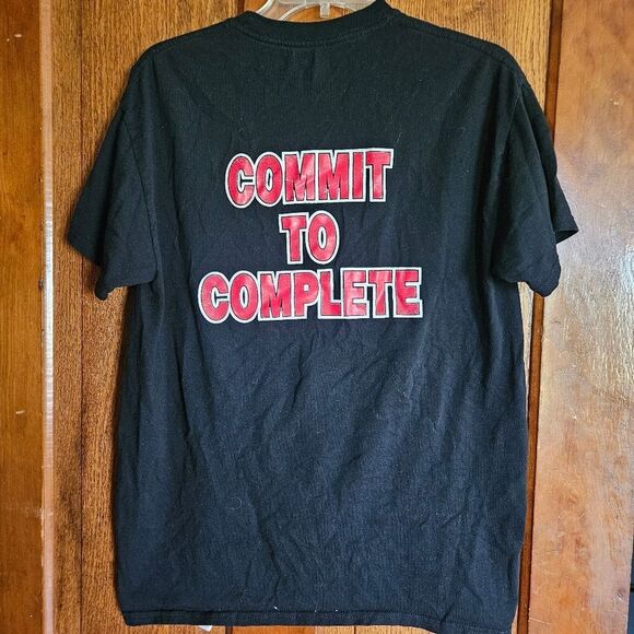 Triton College Student Asso. Black Gildan Tee Men’s M | Preloved School T-Shirt - Picture 2 of 4